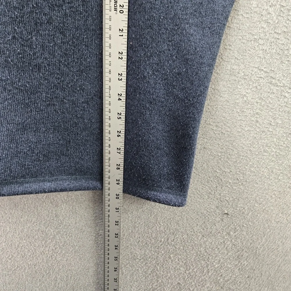The North Face Men Sweatshirt XL Gray Front Range Embroidered Fleece Quarter Zip